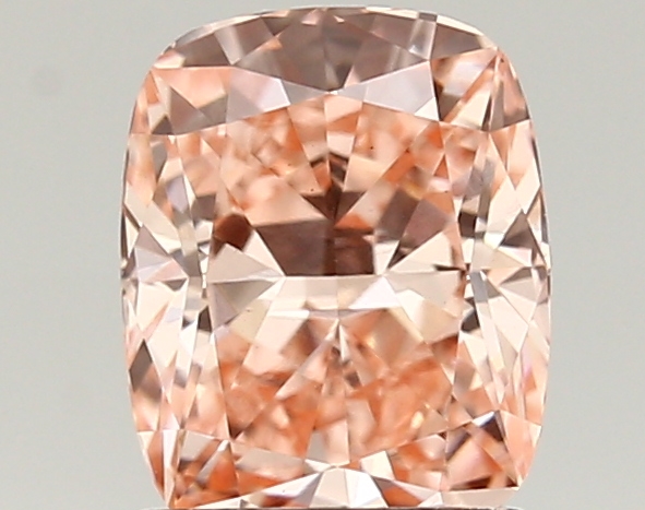 1.24ct FANCY VIVID  PINK VS1 Cushion (IGI)