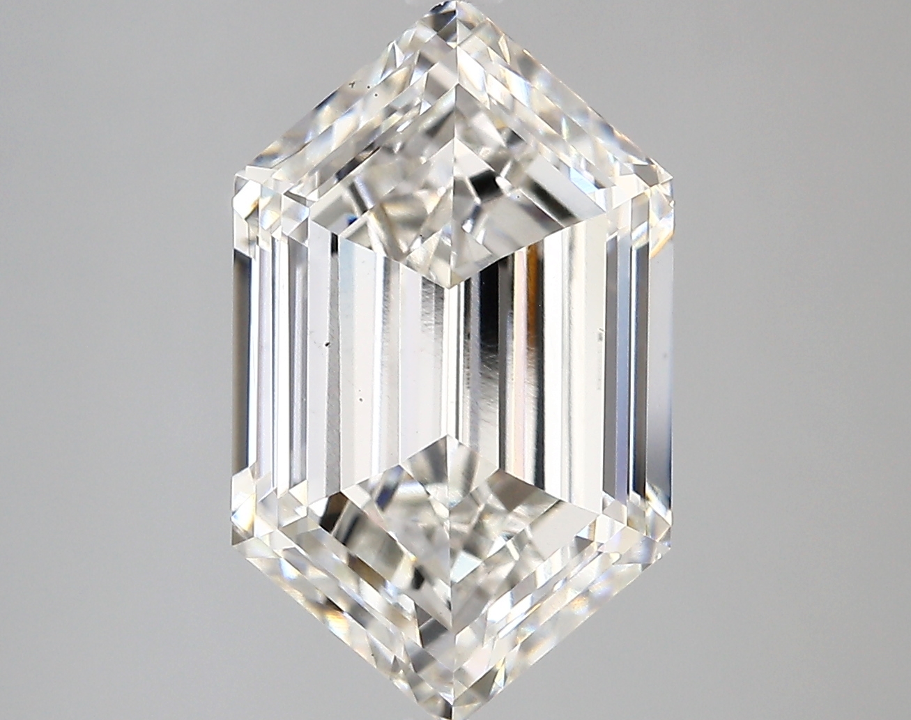 6.04ct G VS1 Long Hexagon (IGI)