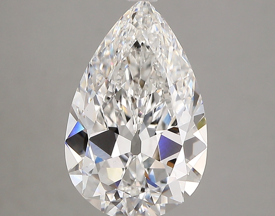 3.35ct D VS1 Pear (IGI)
