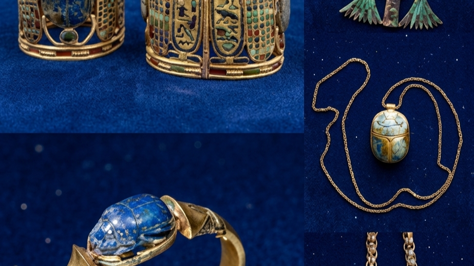 The Akashic Heirlooms of the Three Kingdoms of Egypt: When Jewelry Was Data Storage for the Soul