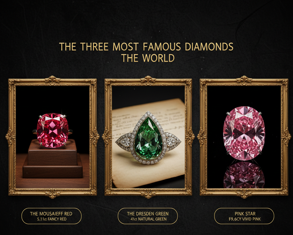 💎 The Crown Jewels of the Earth: An In-Depth Exploration of the World's Three Most Famous Diamonds
