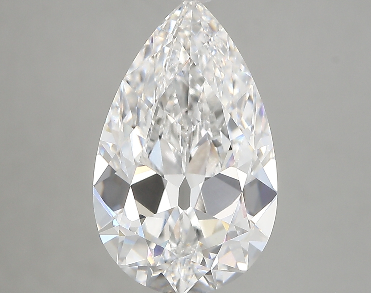 4.07ct D VVS2 Pear (IGI)