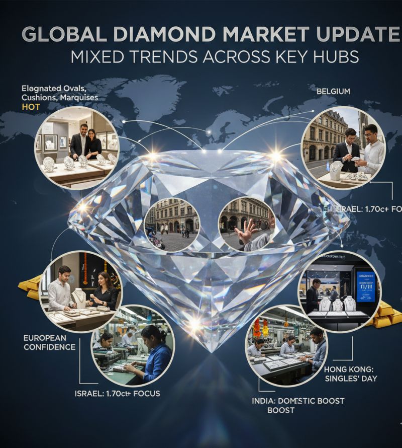 💎Global Diamond Market Outlook 2025: A Deep Dive into Regional Trends, Consumer Shifts, and Future Opportunities