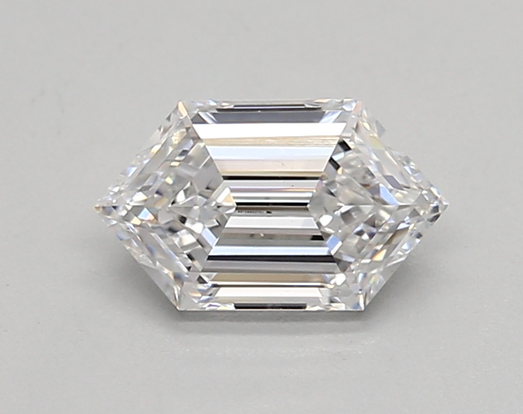 0.81ct D VVS2 Long Hexagon (IGI)