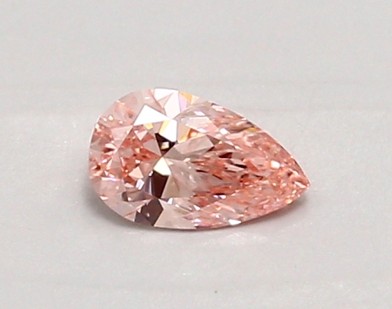 0.39ct FANCY VIVID  PINK VS1 Pear (IGI)
