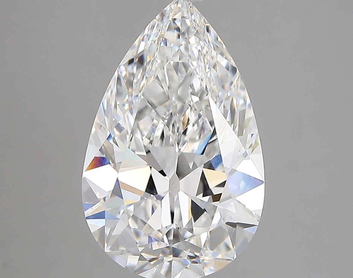 3.77ct E VVS1 Pear (IGI)