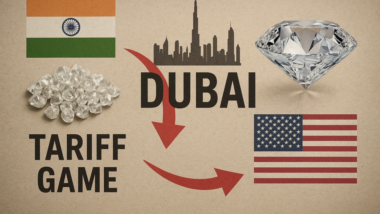 Rerouting Indian Diamonds via Dubai: The Dangerous Tariff Dodge 💎