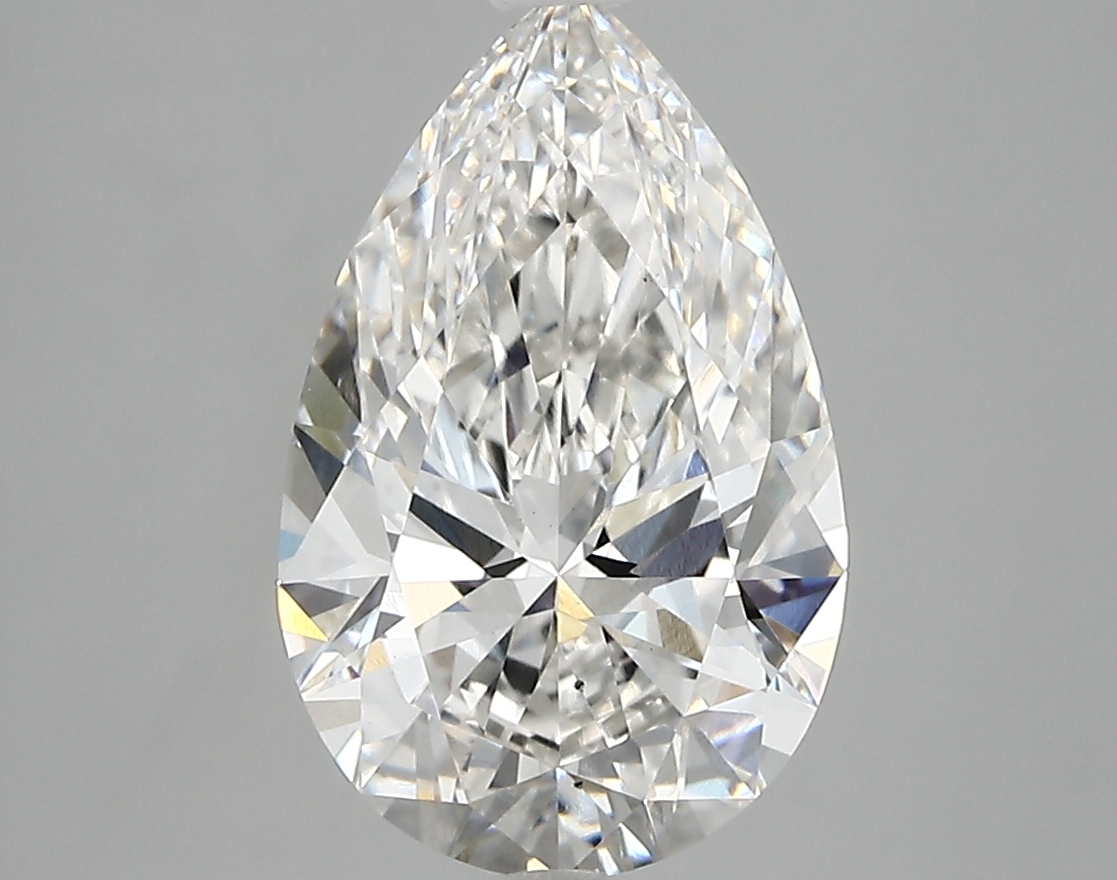 3.05ct G VS2 Pear (GIA)