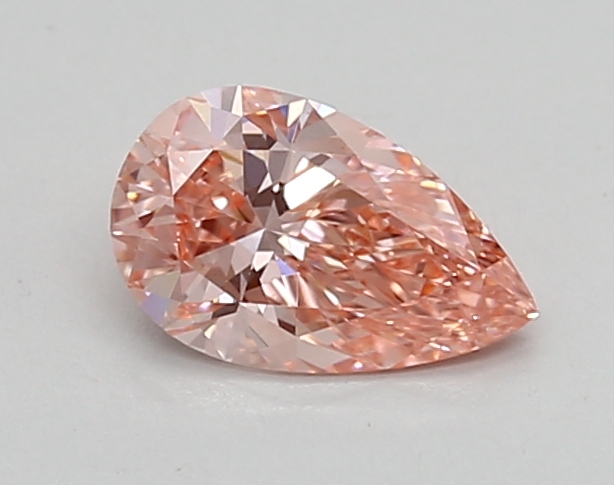 0.50ct FANCY VIVID  PINK VS1 Pear (IGI)