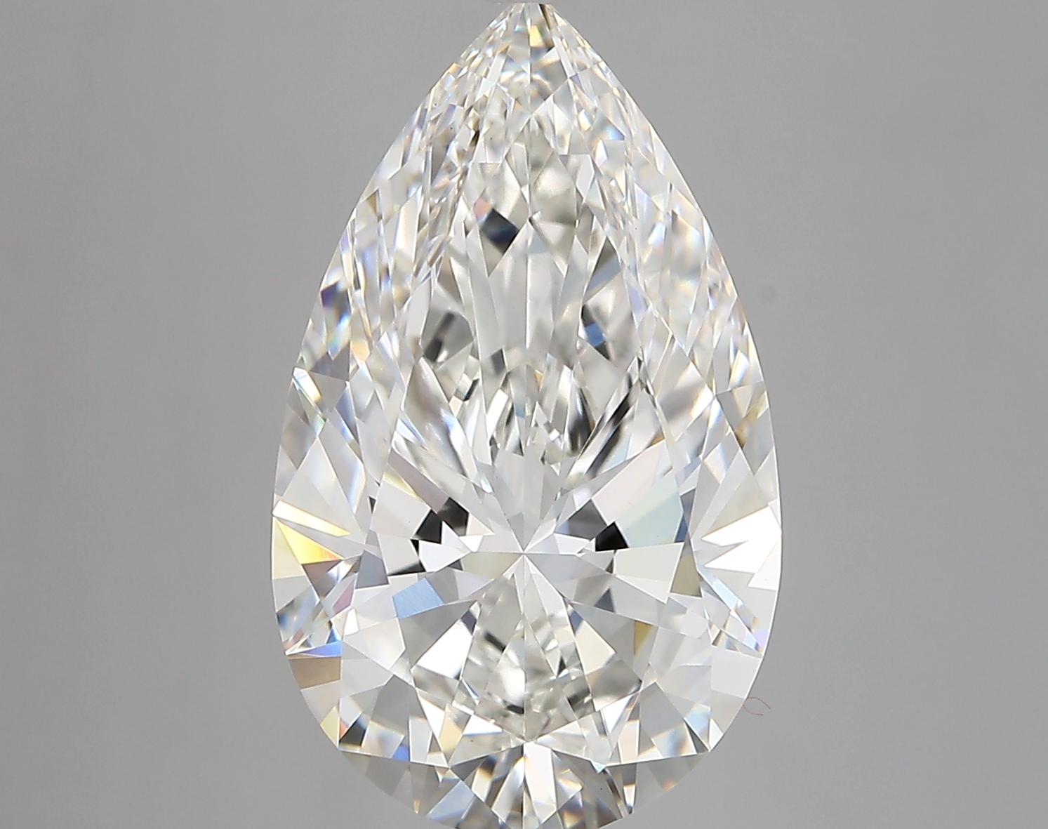 6.57ct F VVS2 Pear (IGI)