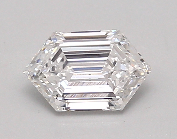 0.88ct D VS1 Long Hexagon (IGI)