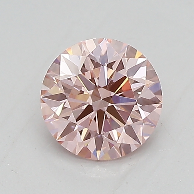 0.71ct FANCY INTENSE  PINK VVS2 Round (IGI)