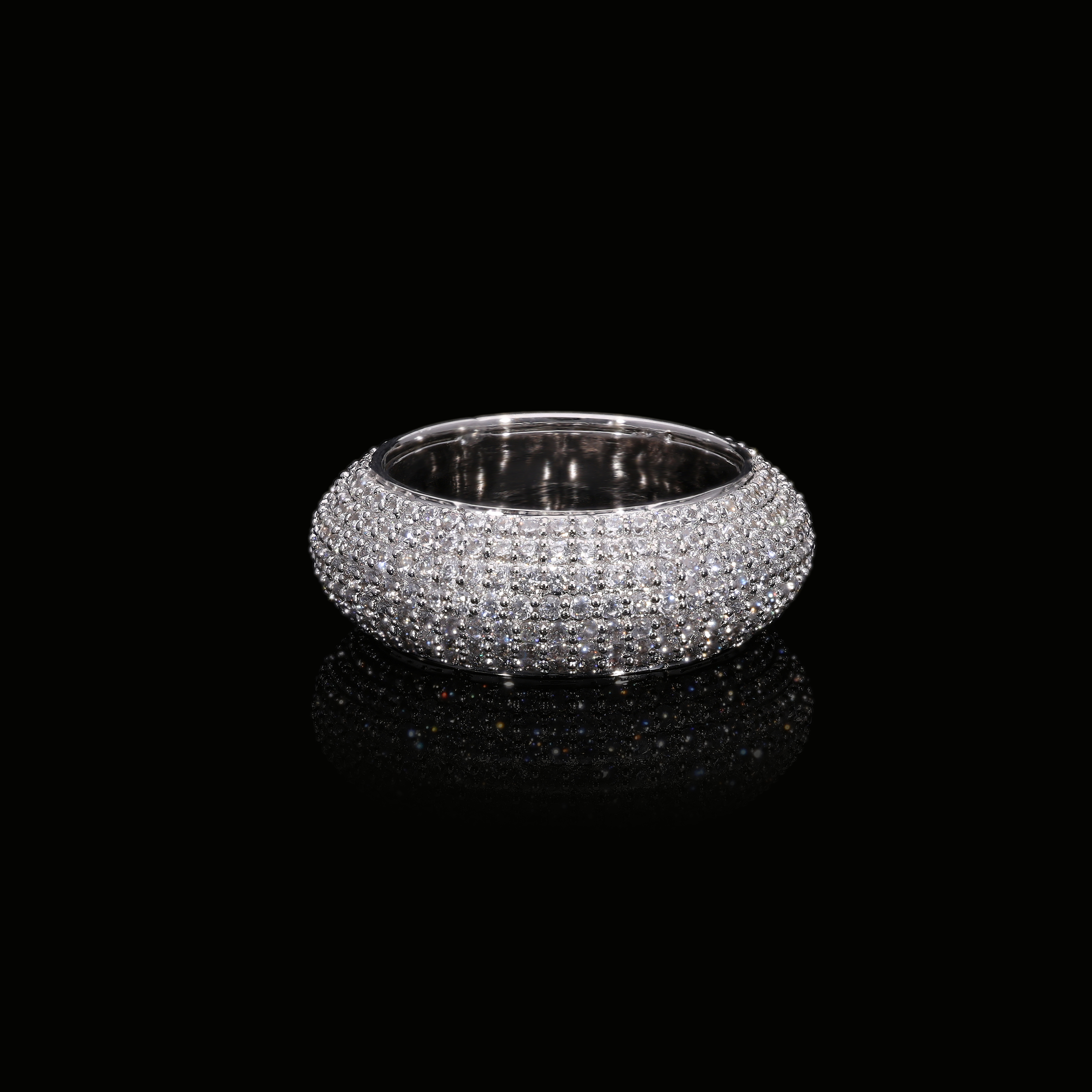 Lab Grown Diamond Iced Out Ring for Her