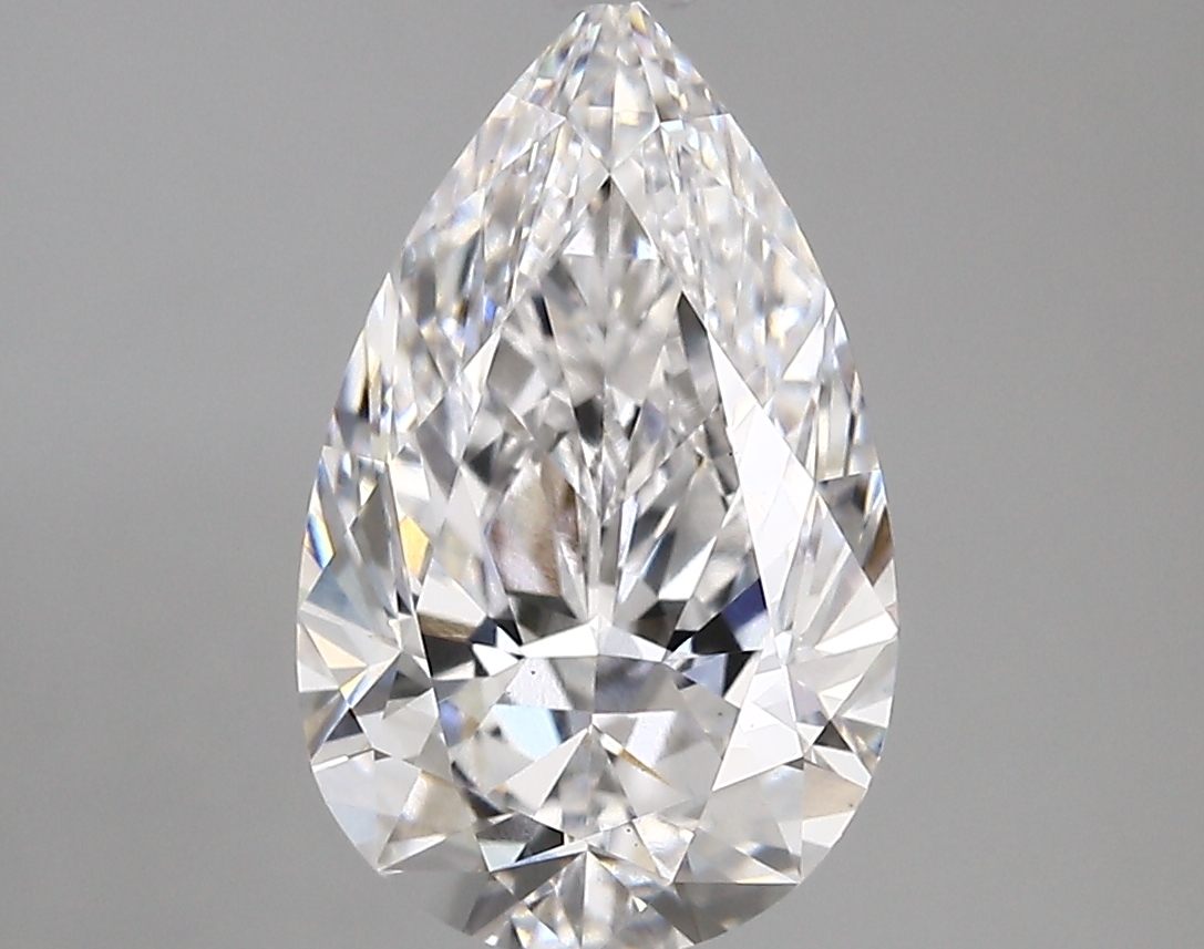 2.77ct D VVS2 Pear (IGI)