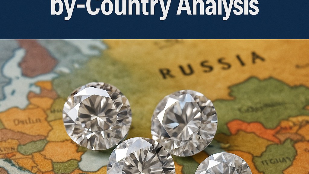 How the 25% US Tariff Is Reshaping Global Diamond Markets: A Deep Country-by-Country Analysis 💎