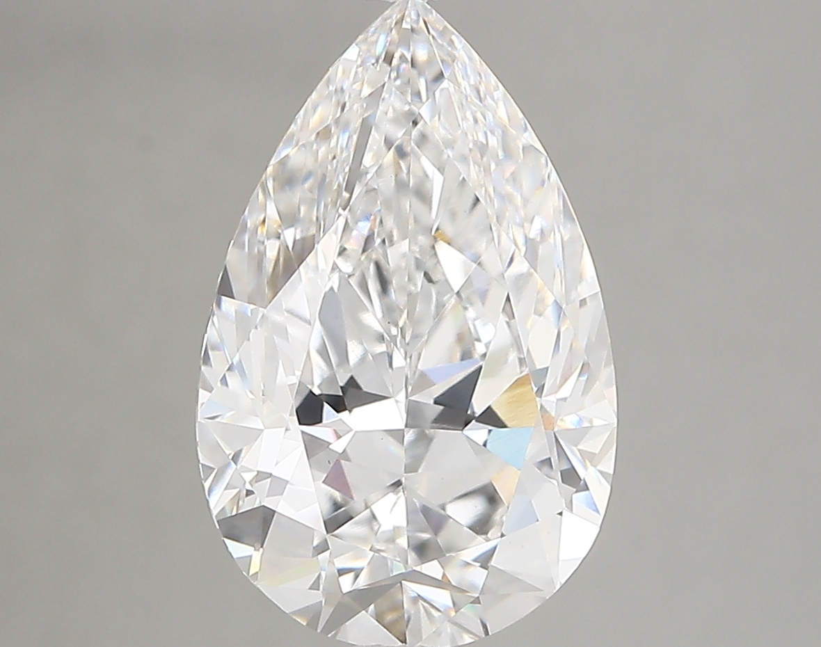 4.02ct E VVS2 Pear (IGI)