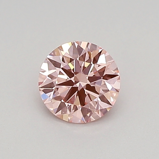 0.39ct FANCY VIVID  PINK VVS2 Round (IGI)