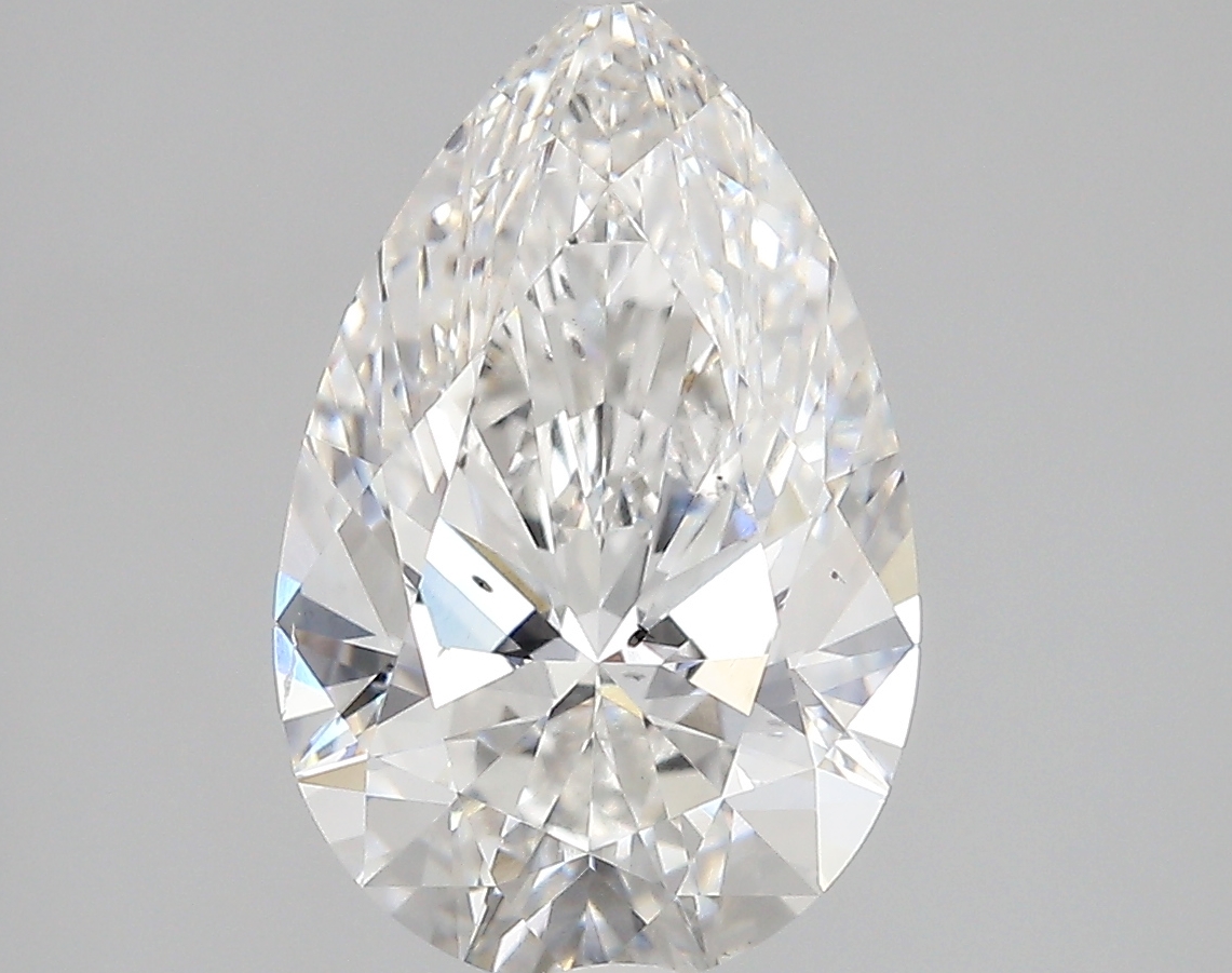 3.56ct F SI1 Pear (IGI)