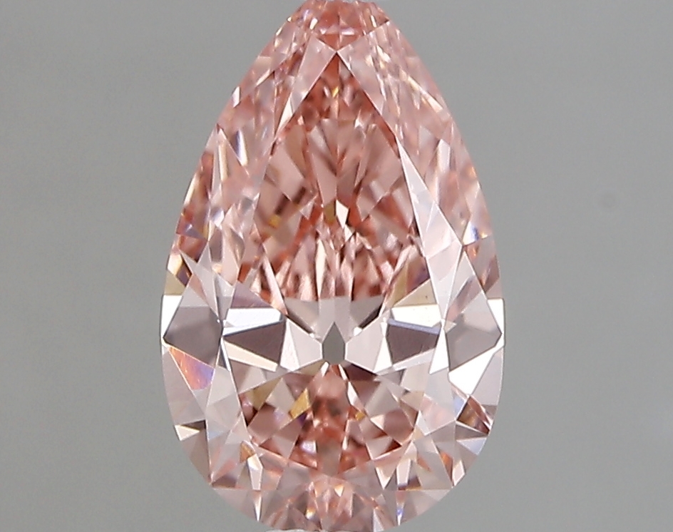 1.26ct FANCY VIVID  PINK VS1 Pear (IGI)