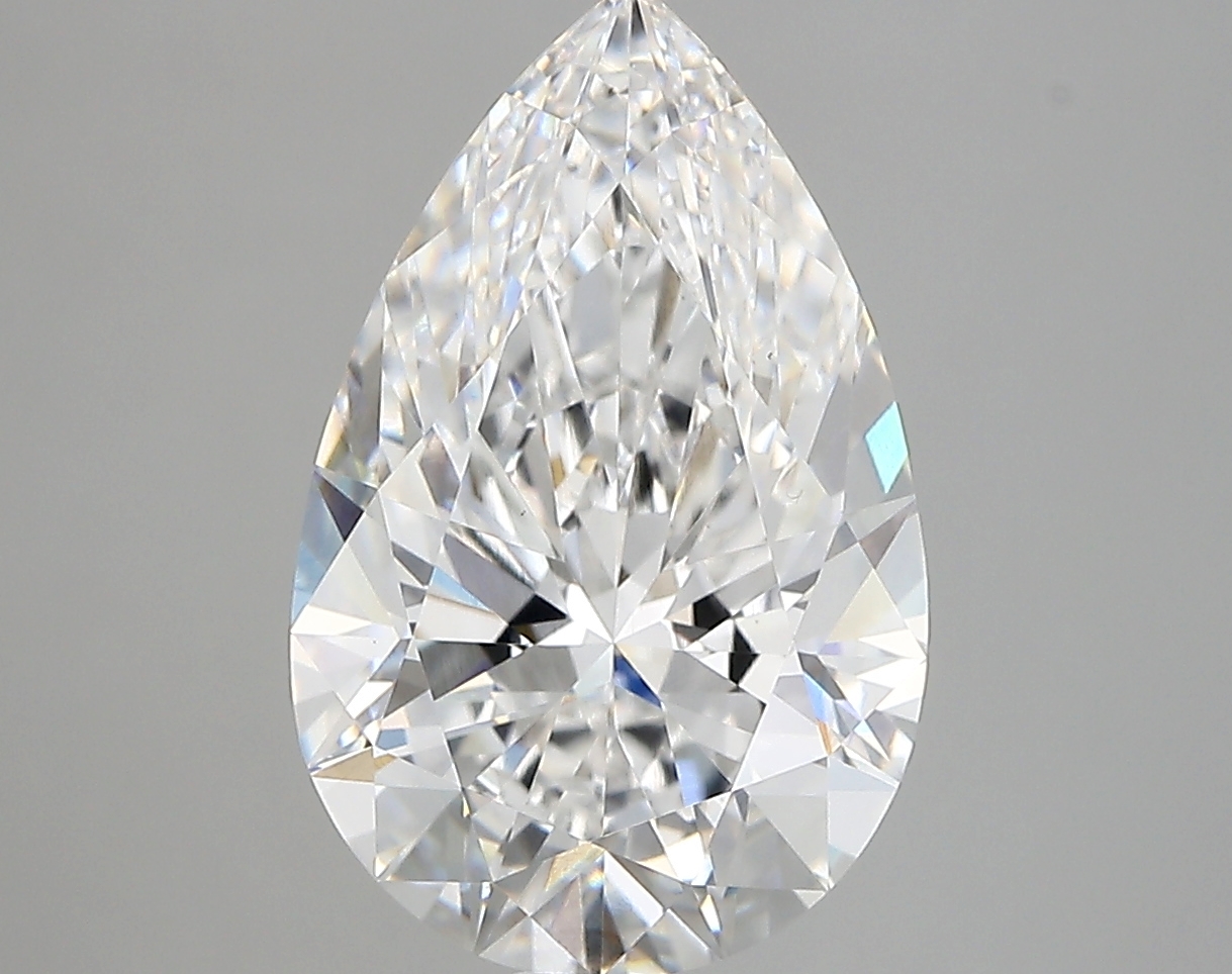 4.09ct D VS1 Pear (IGI)