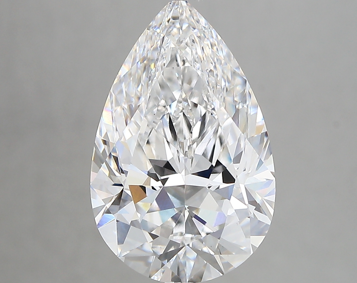 4.13ct D VVS2 Pear (IGI)