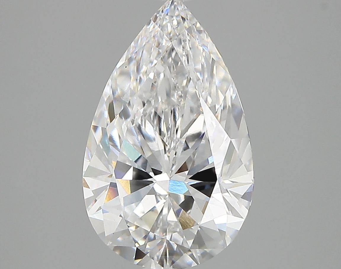 3.34ct D VS1 Pear (IGI)