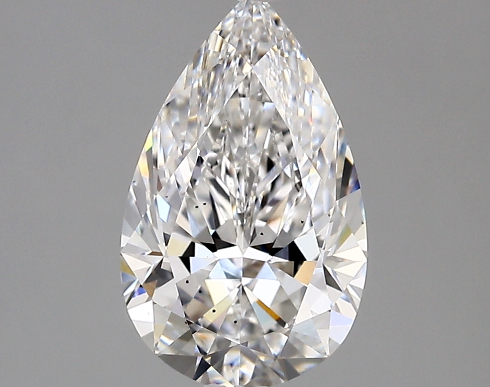 2.08ct D VS2 Pear (IGI)