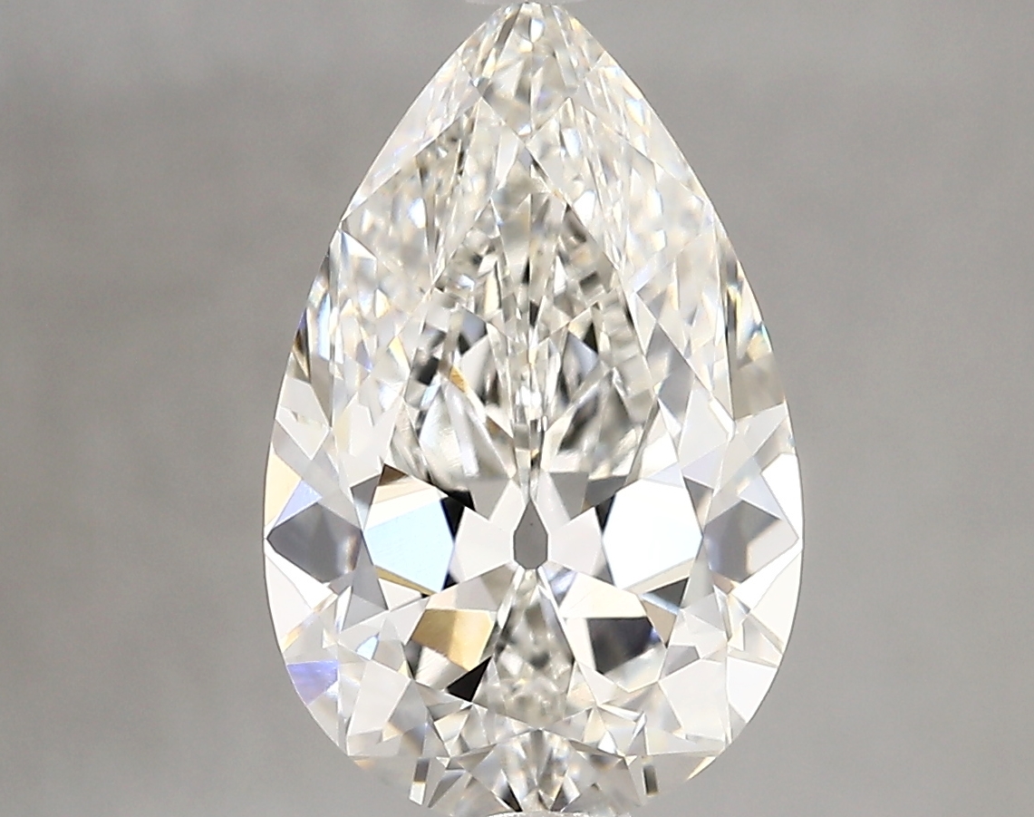 3.68ct F VVS2 Pear (IGI)