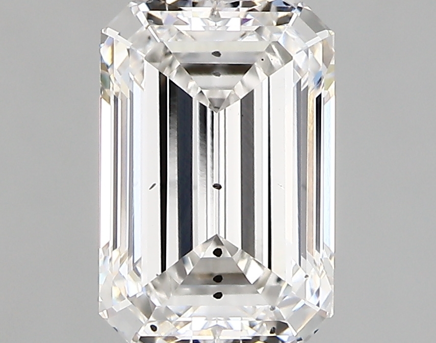1.58ct F SI1 Emerald (IGI)