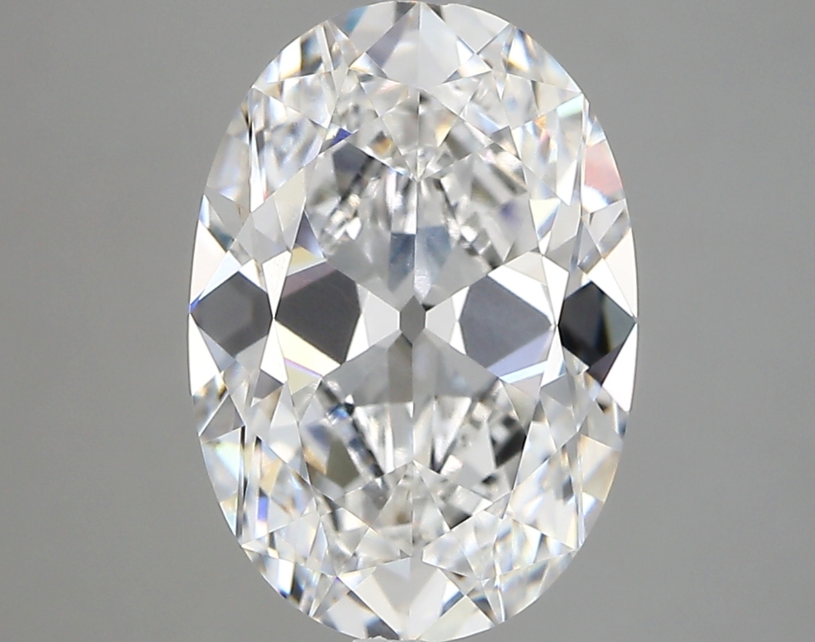 4.61ct E VVS2 Oval Old Miner (IGI)