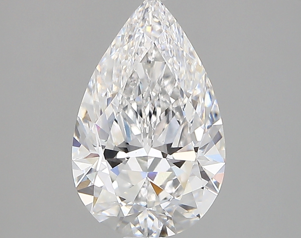 2.07ct D VVS2 Pear (IGI)