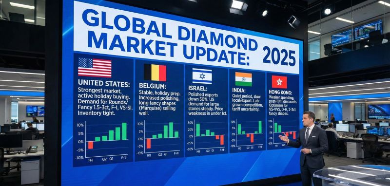 💎The 2025 Global Diamond Market: A Regional Analysis and Strategic Outlook for the Holiday Season