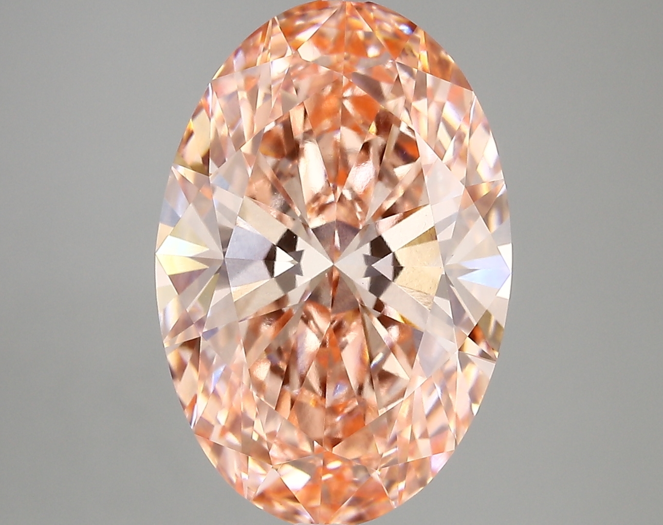 6.33ct FANCY VIVID  PINK VVS2 Oval (IGI)