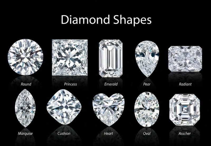 The 10 Diamond Shapes: A Complete Guide