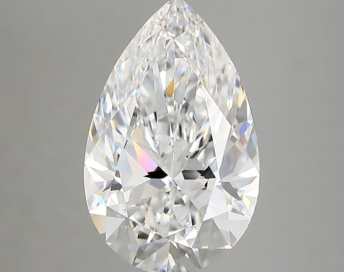 3.22ct D VS1 Pear (IGI)