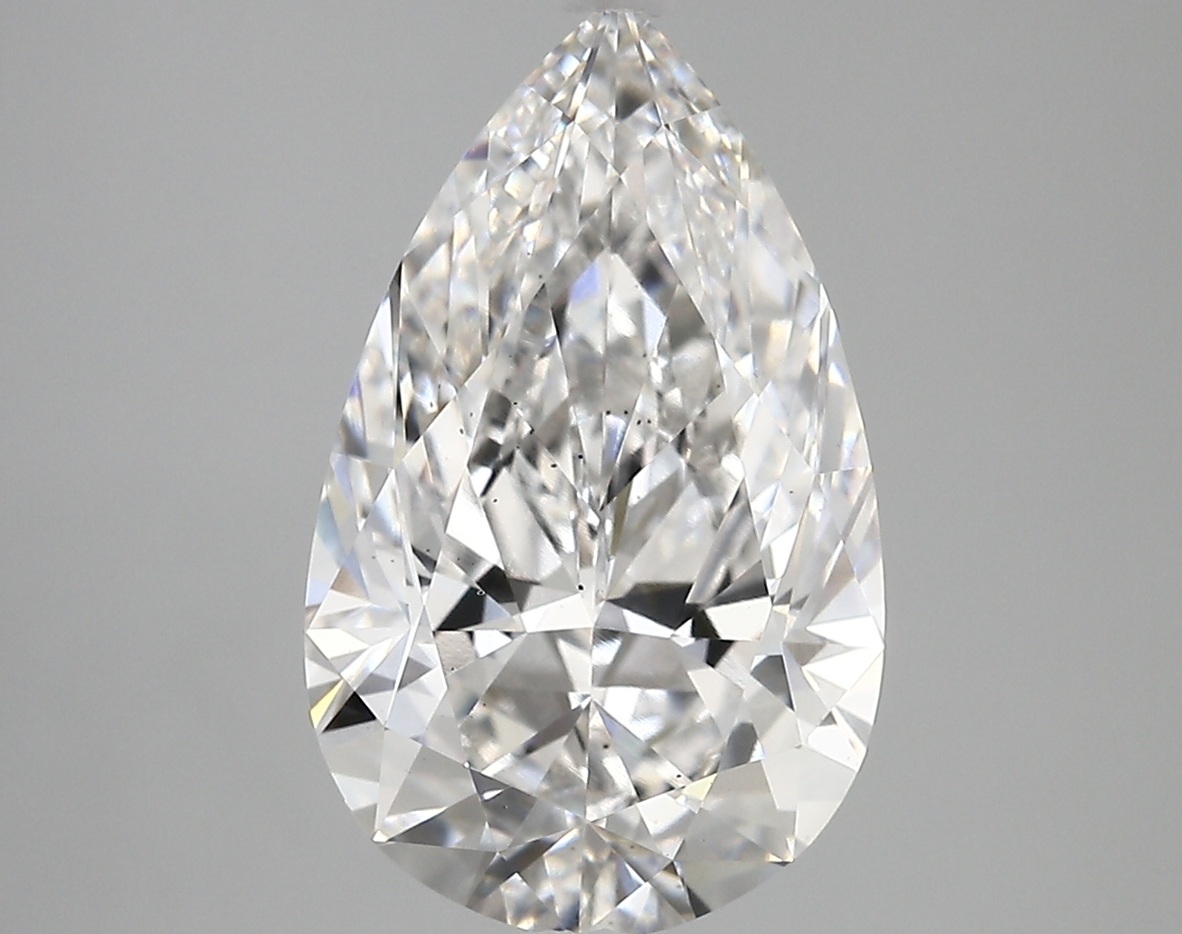 4.60ct E VS2 Pear (IGI)