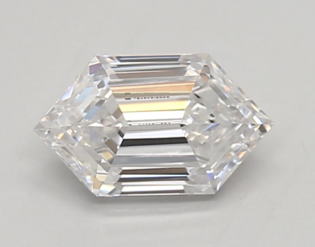 0.69ct D VVS2 Long Hexagon (IGI)