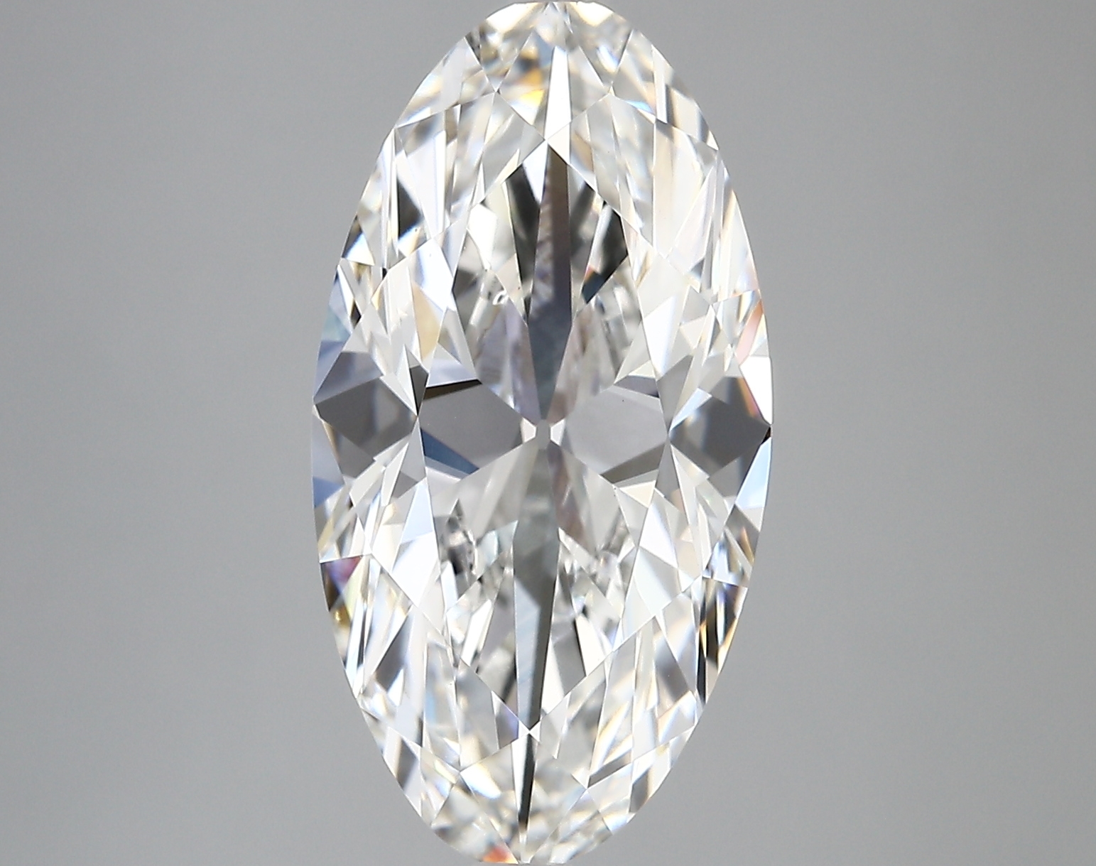 6.01ct F VVS2 Moval (IGI)