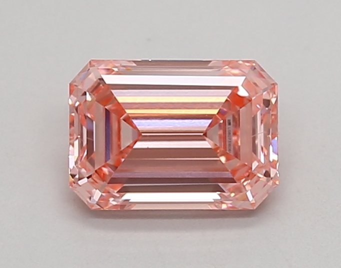 0.94ct FANCY VIVID  PINK VS1 Emerald (IGI)