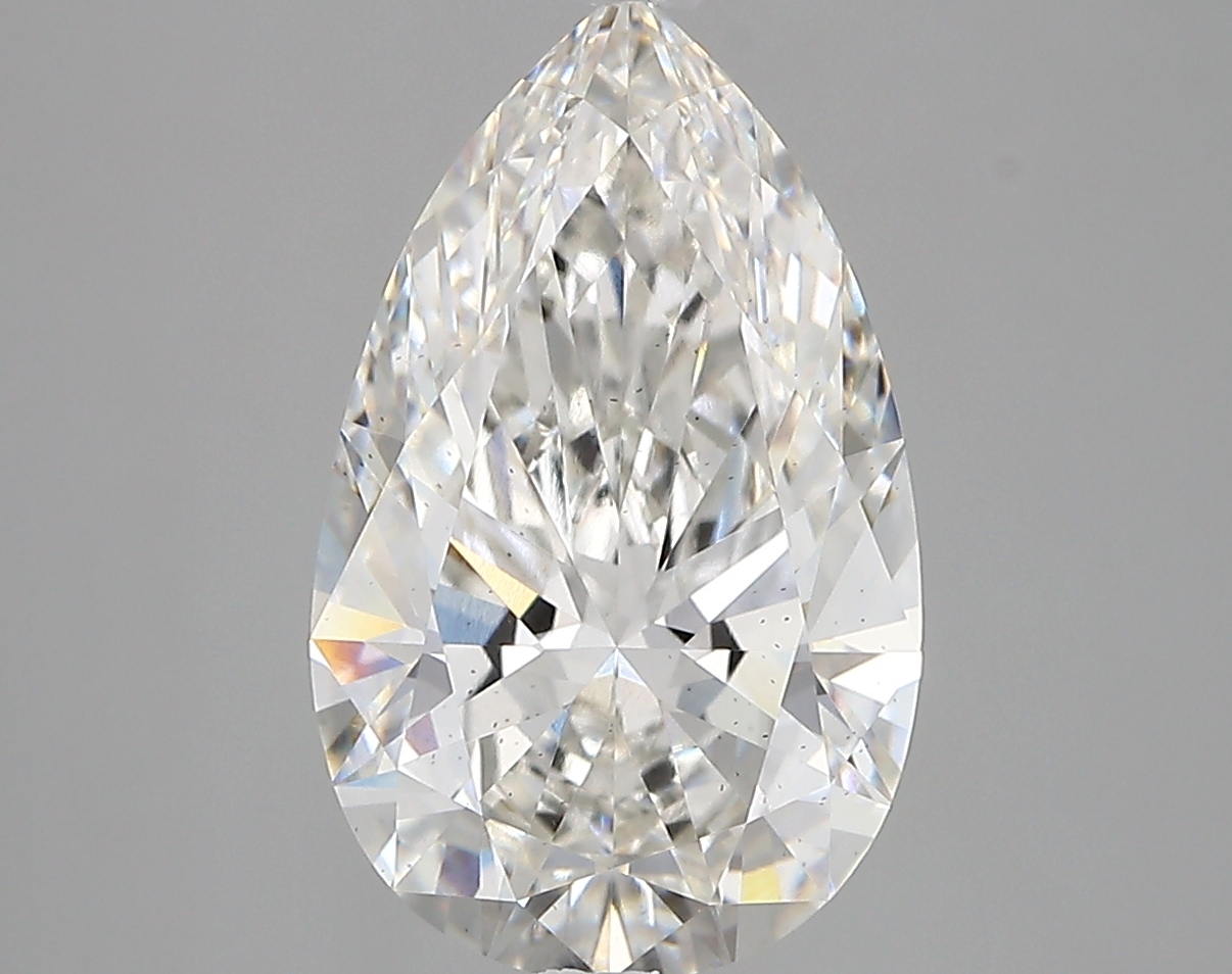 3.56ct F VS2 Pear (IGI)