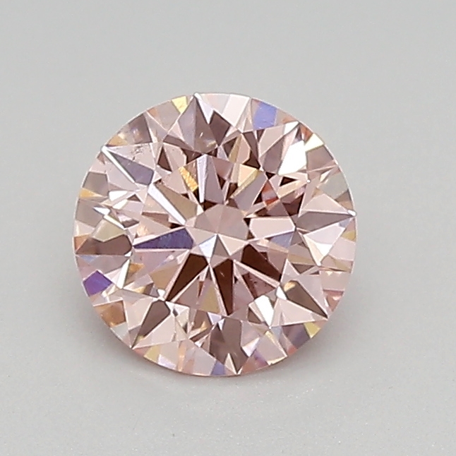 0.67ct FANCY VIVID  PINK VS2 Round (IGI)