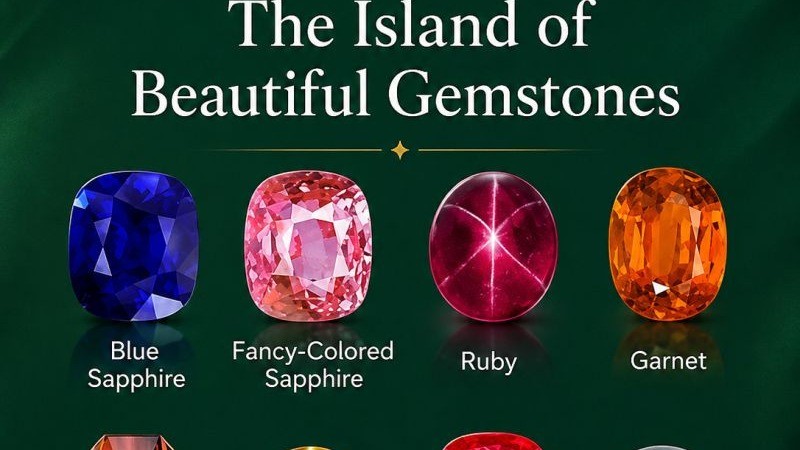 Sri Lanka: The Island of Beautiful Gemstones