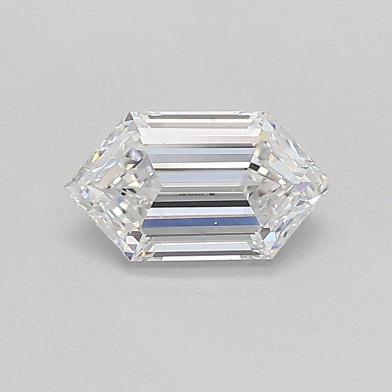 0.63ct D VS1 Long Hexagon (IGI)