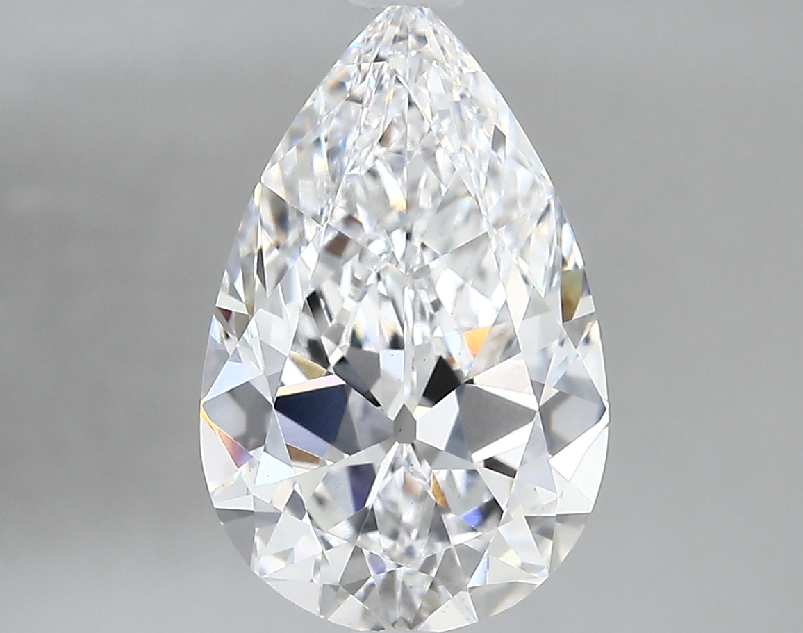 3.41ct E VS1 Pear (IGI)