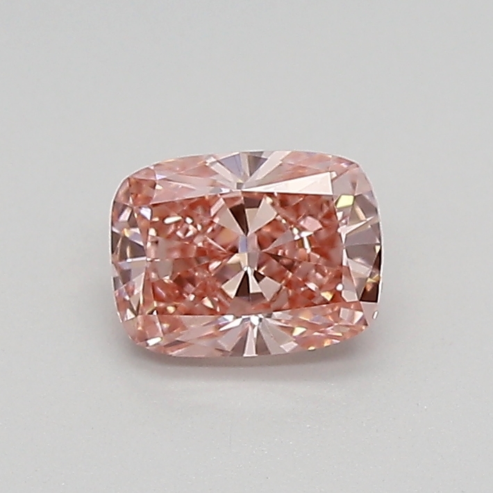 0.54ct FANCY VIVID  PINK VS2 Cushion (IGI)