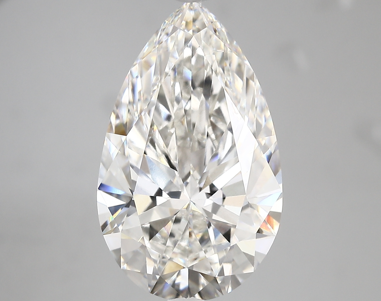 6.55ct F VVS2 Pear (IGI)