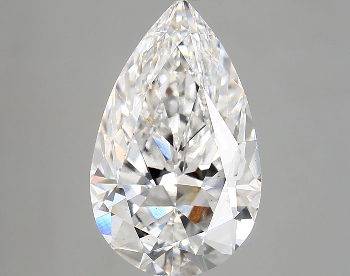 4.70ct E VS2 Pear (IGI)