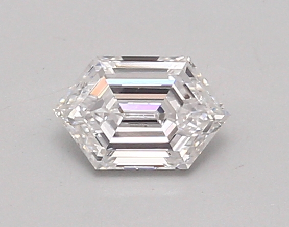 0.53ct D VVS1 Long Hexagon (IGI)