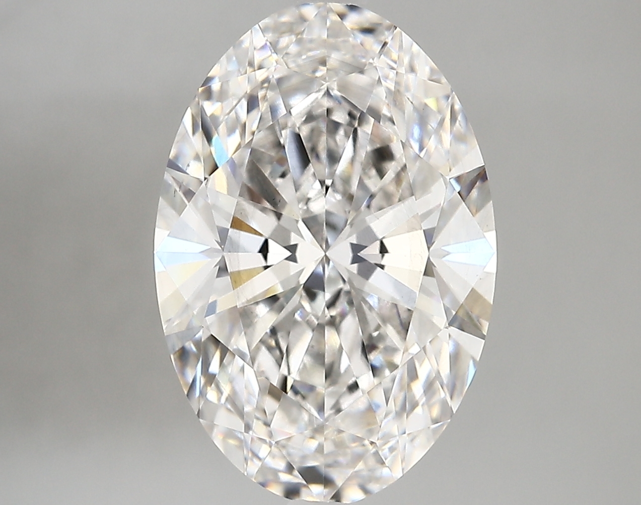 5.01ct F SI1 Oval (IGI)