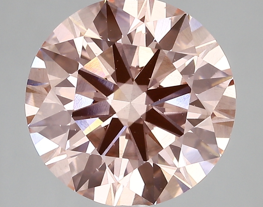 4.44ct FANCY VIVID  PINK VS2 Round (IGI)